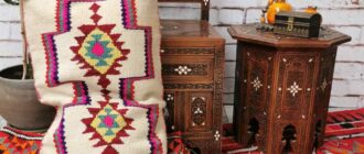 غطاء وسادة كيليم فنتاج من العراق – مصنوع يدوياً، غطاء وسادة بوهو